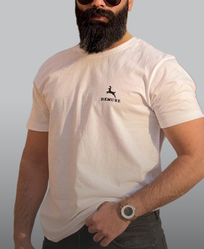 Pitch White Unisex Essential Tee