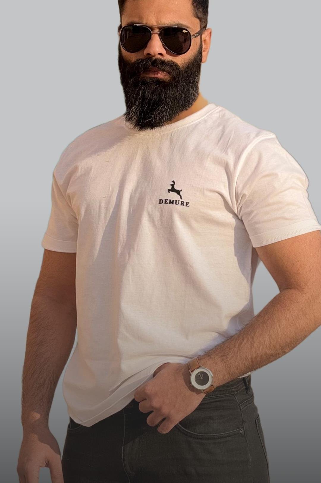 Pitch White Unisex Essential Tee